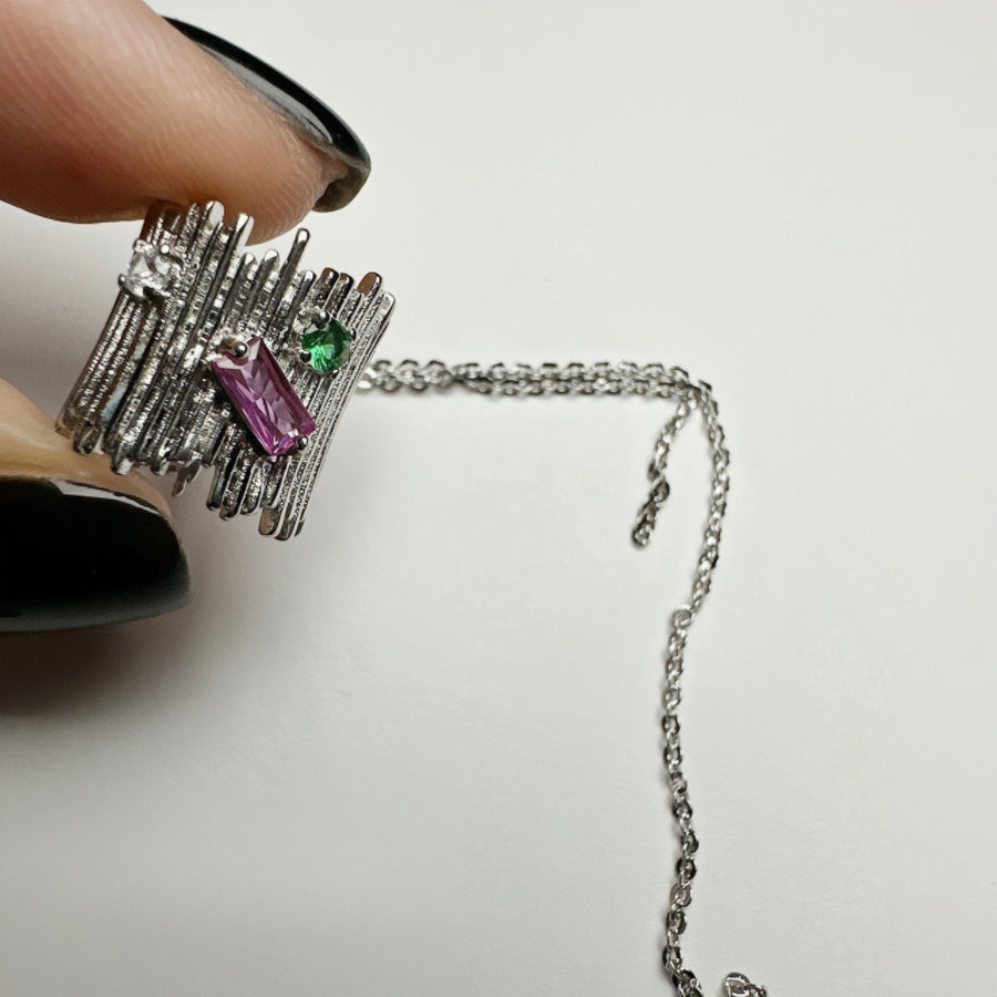 Copper Alloy Zircons Decor Earbone Clip