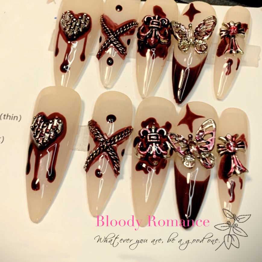 10pcs|Hand made |Press-on nails | False nails