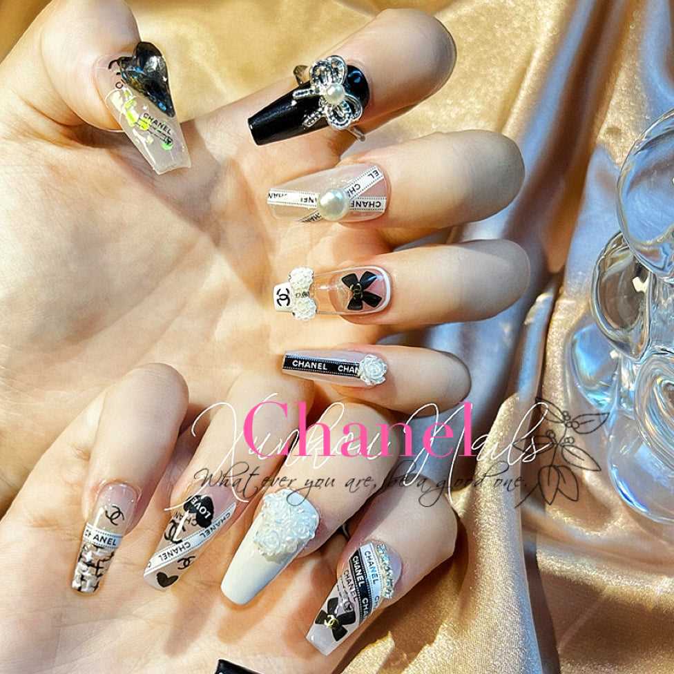 10pcs|Hand made |Press-on nails
