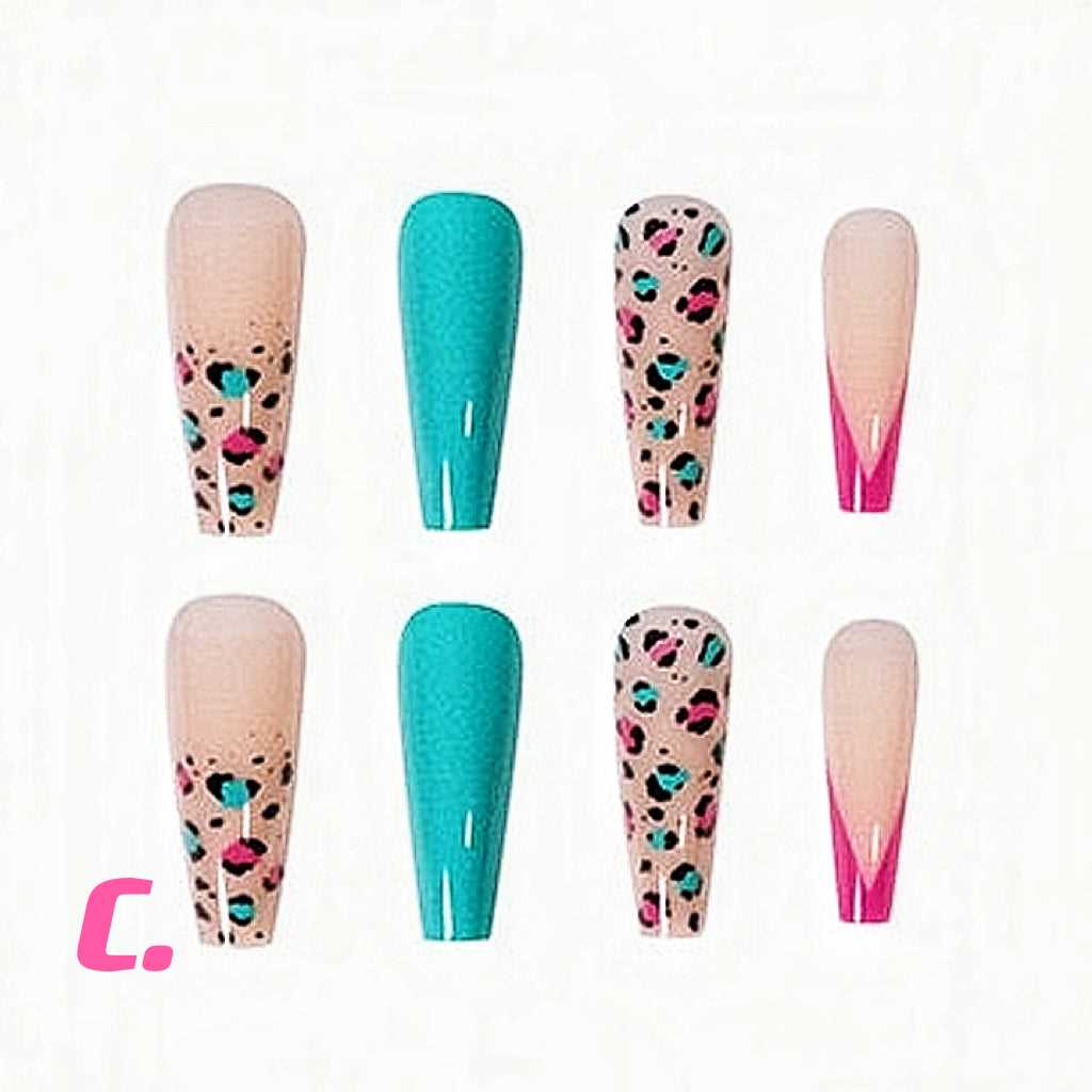 24pcs|Tapered coffin Fake Nails