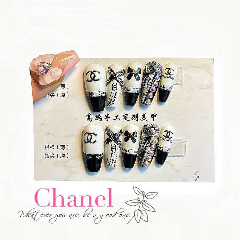 10pcs|Hand made |Press-on nails