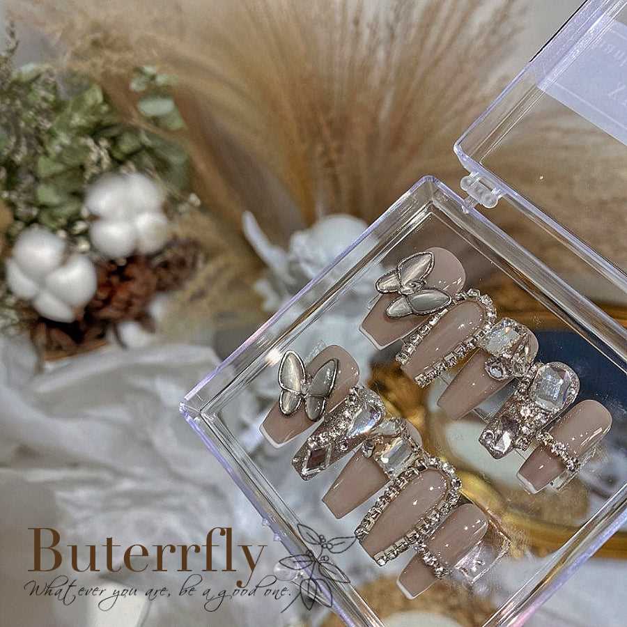 10pcs|Hand made |Press-on nails | Gel nails  | False nails