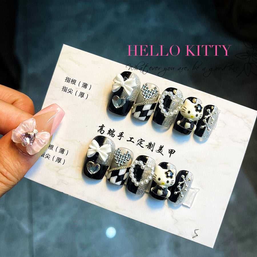 10pcs|Hand made | False nails