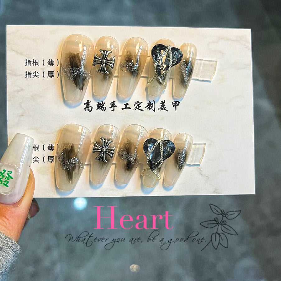 10pcs|Hand made |False nails