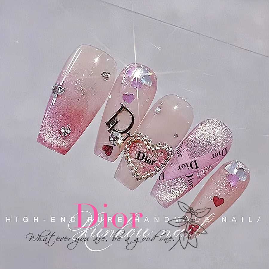 10pcs|Hand made |Press-on nails