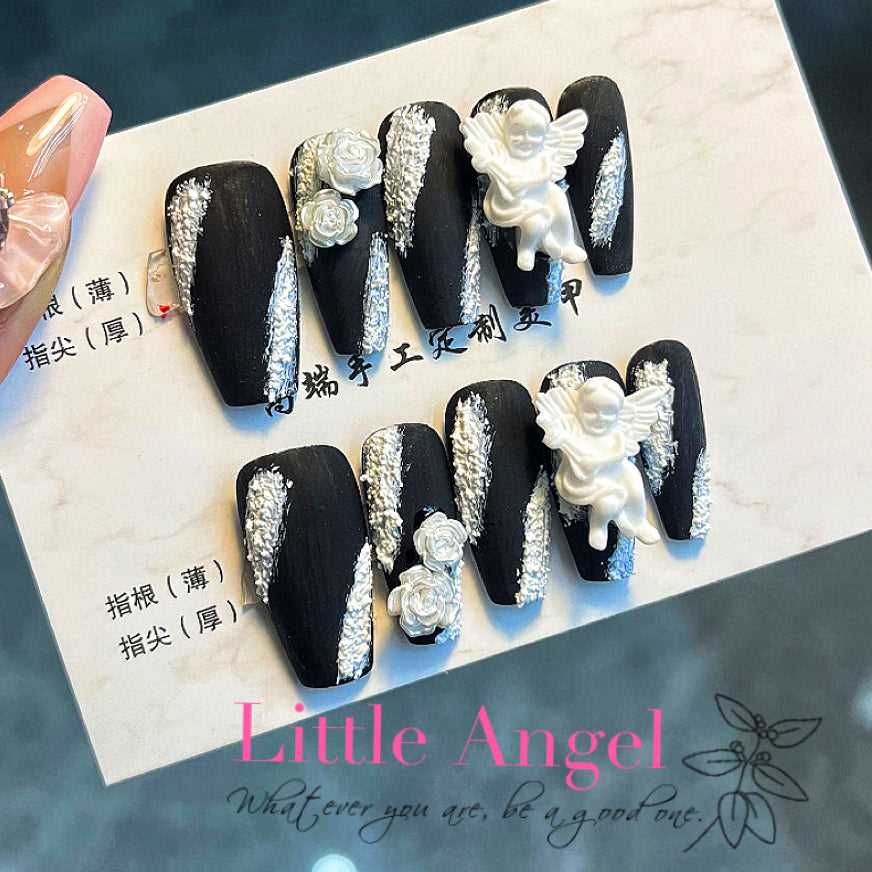 10pcs|Hand made |False nails