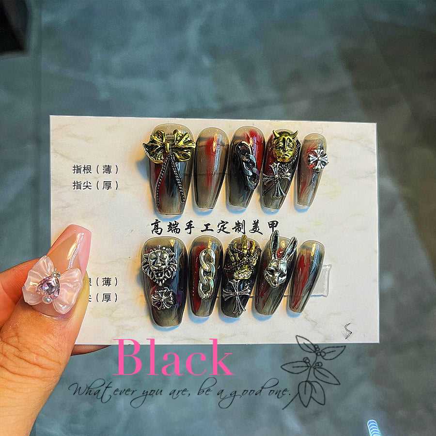 10pcs|Hand made |Press-on nails
