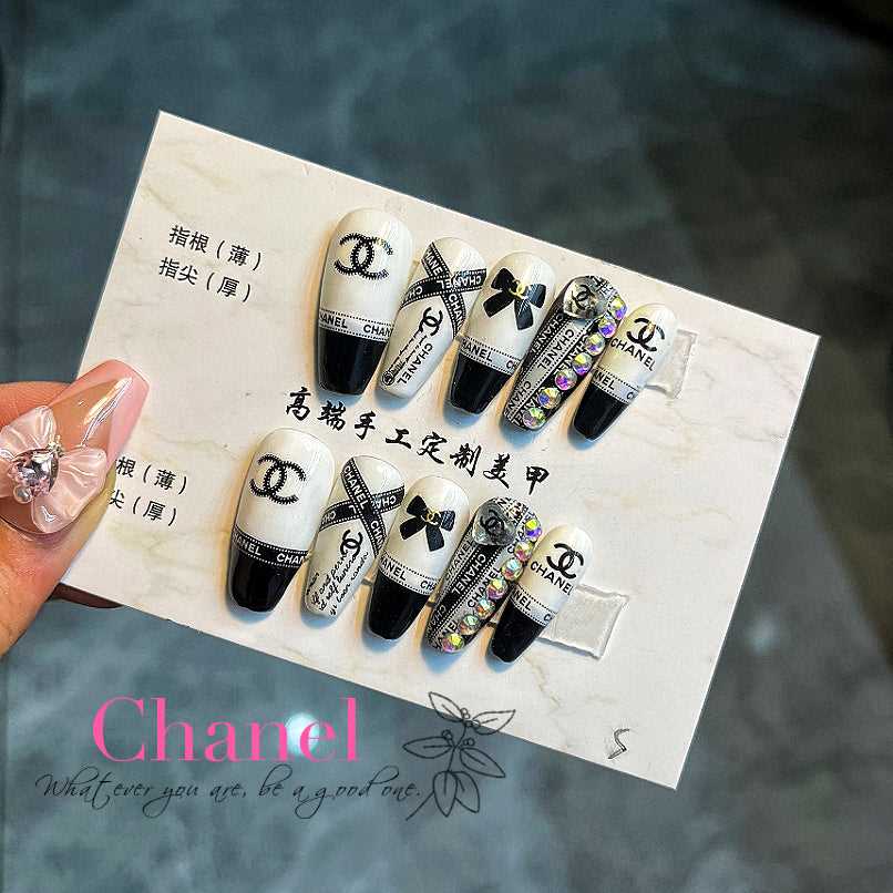 10pcs|Hand made |Press-on nails