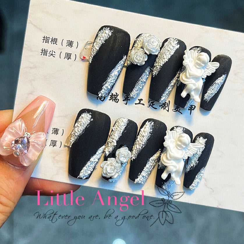 10pcs|Hand made |False nails