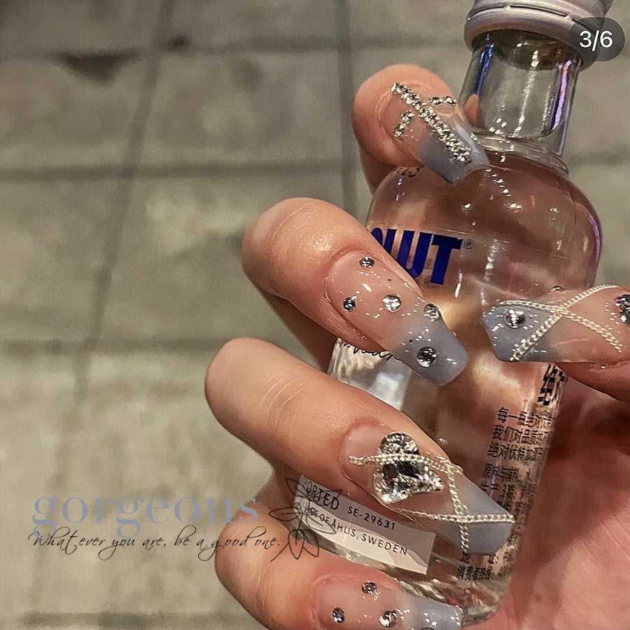 10pcs|Hand made |Press-on nails | Gel nails  | False nails