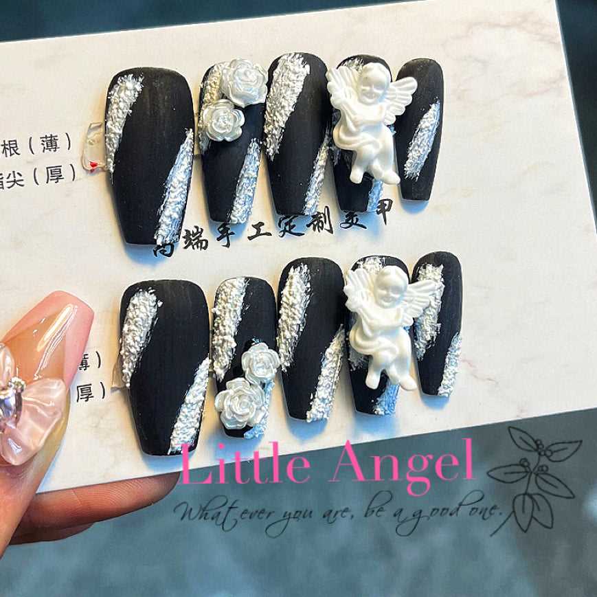 10pcs|Hand made |False nails