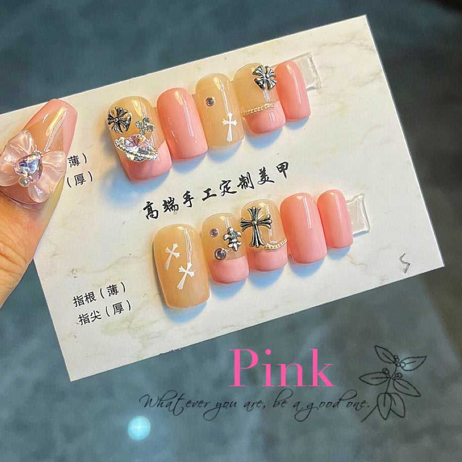 10pcs|Hand made |False nails