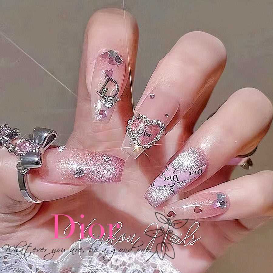 10pcs|Hand made |Press-on nails