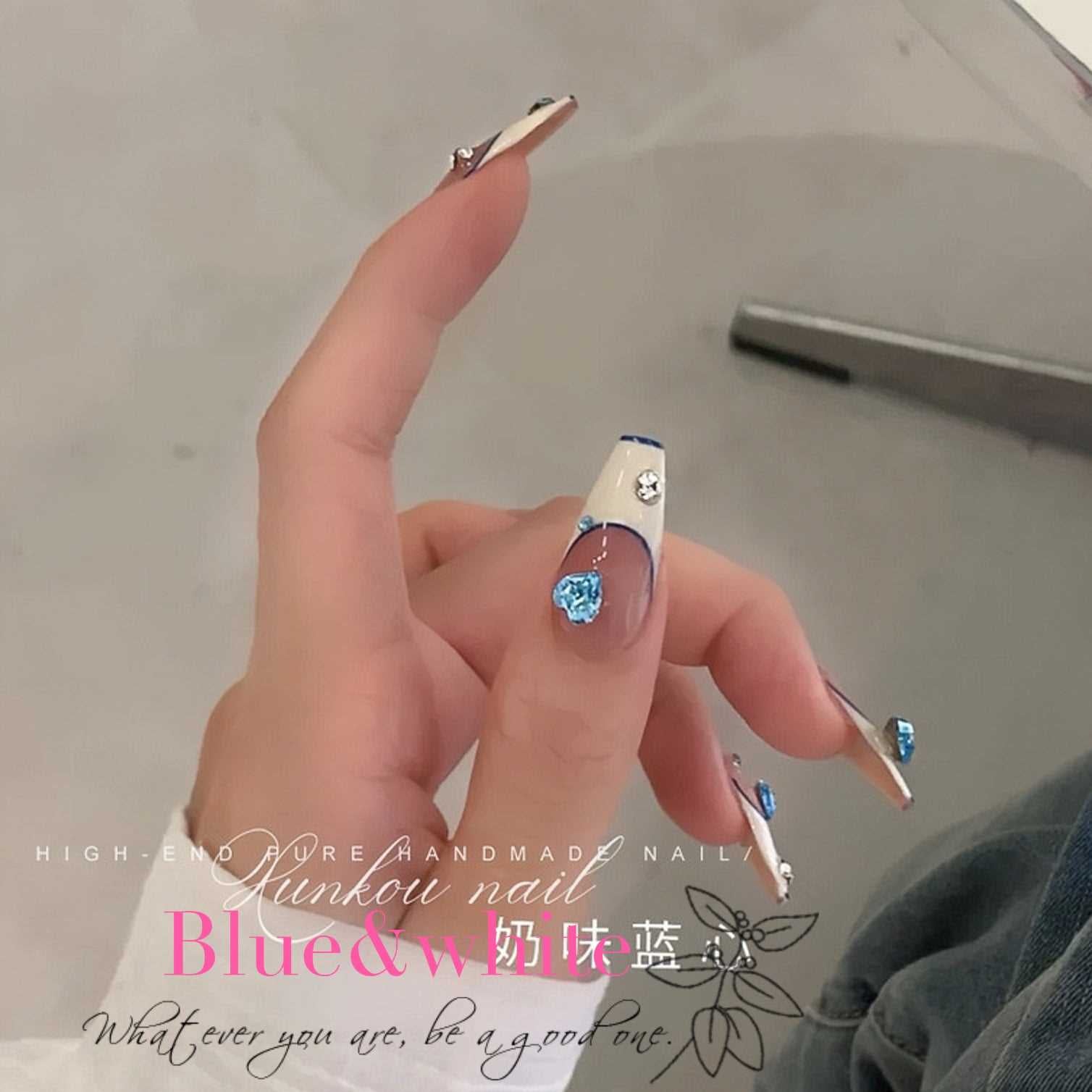 10pcs|Hand made |Press-on nails