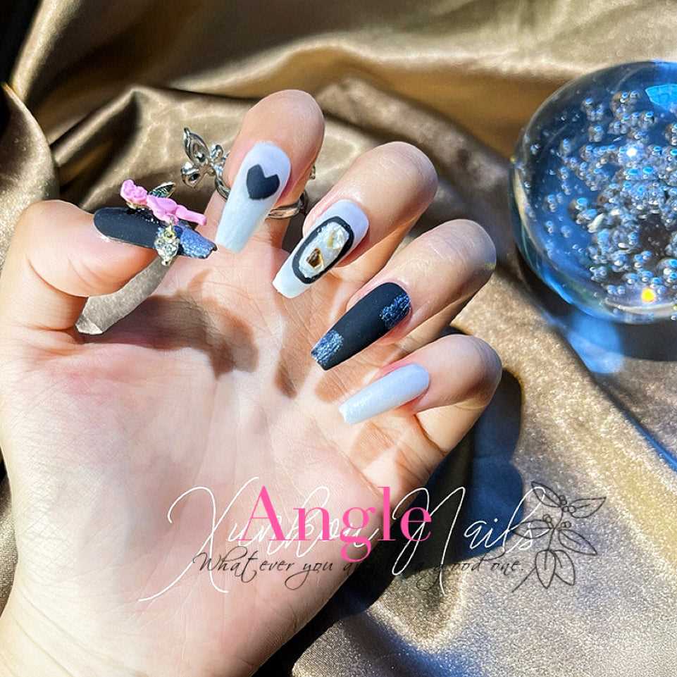 10pcs|Hand made |Press-on nails