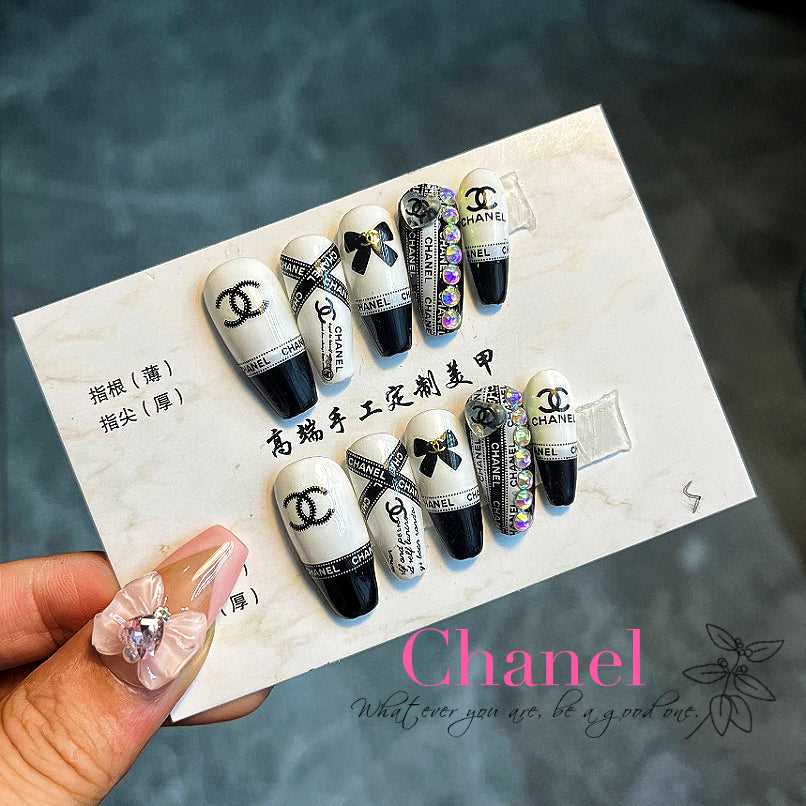 10pcs|Hand made |Press-on nails