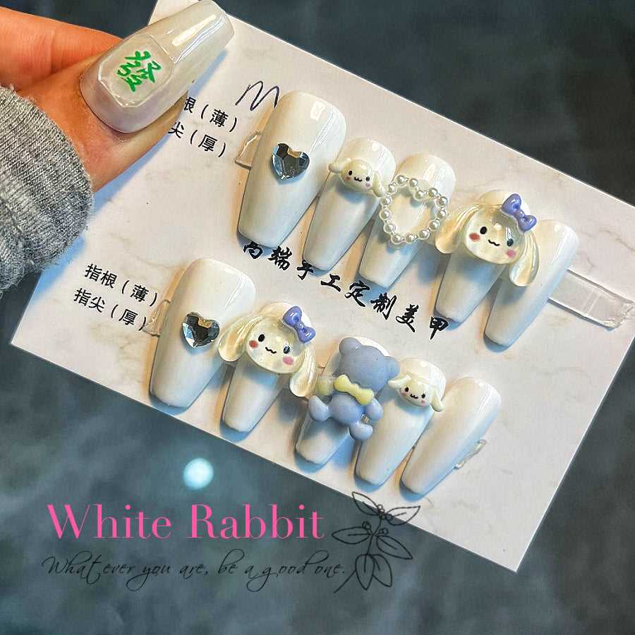 10pcs|Hand made |False nails