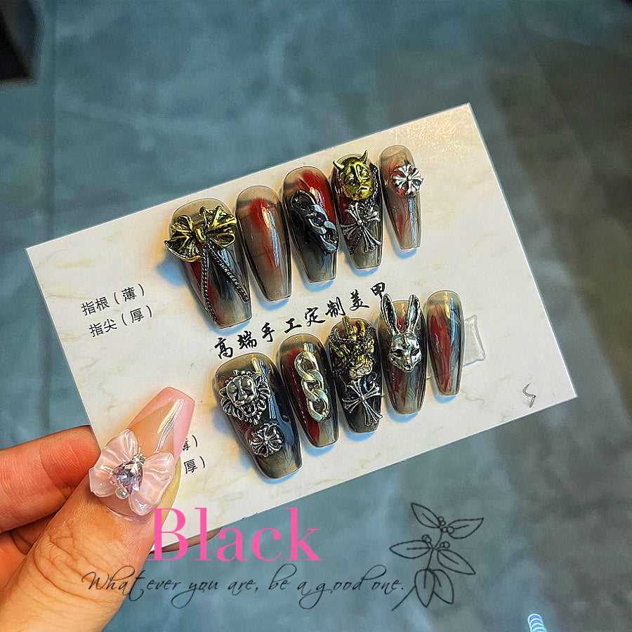 10pcs|Hand made |Press-on nails
