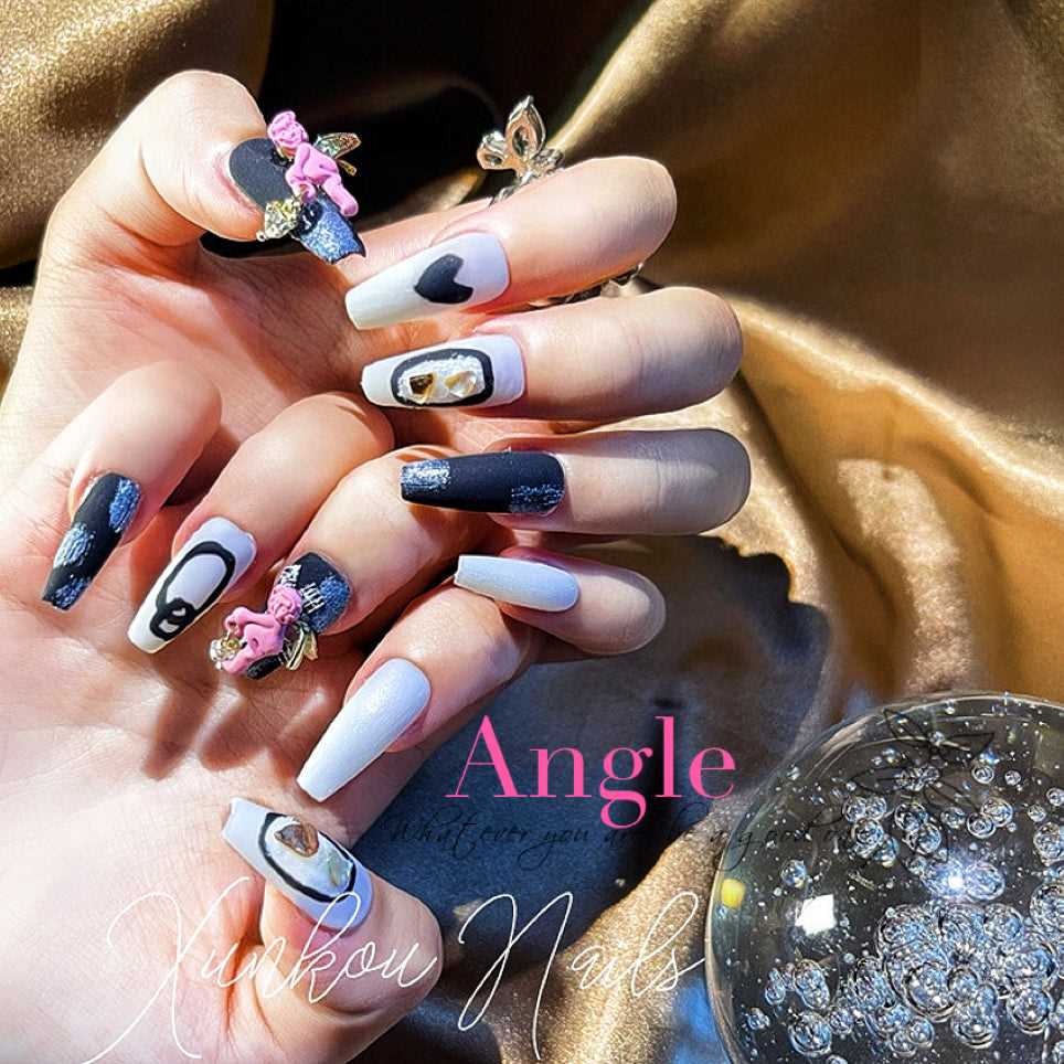 10pcs|Hand made |Press-on nails
