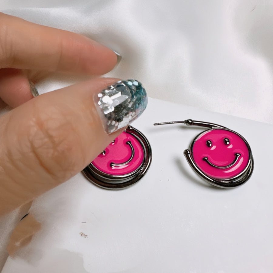 Barbie Pink Smile Earrings