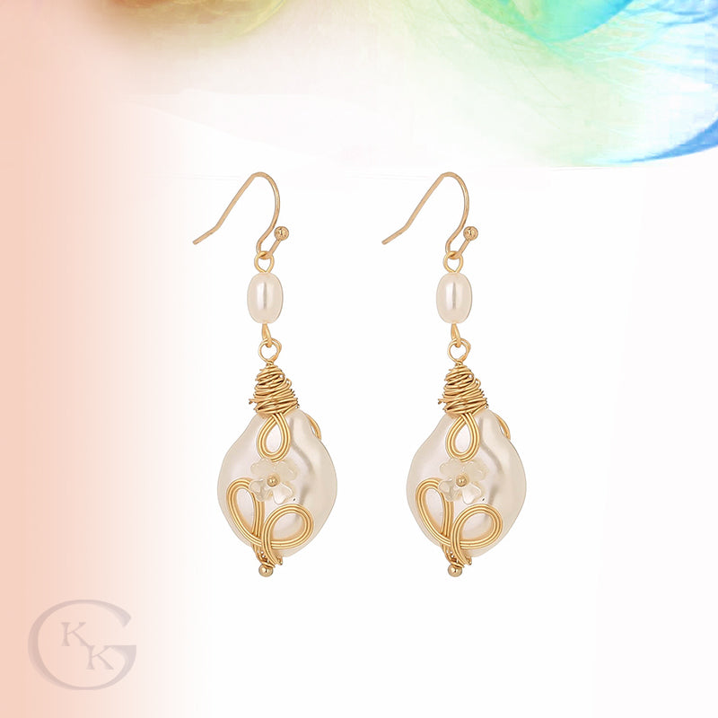 Tassels FAUX Pearl Earrings