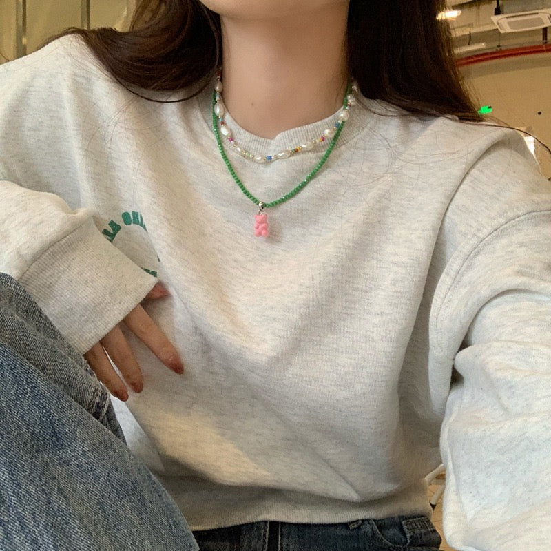 Pearl | Bear Beaded Necklace for Women