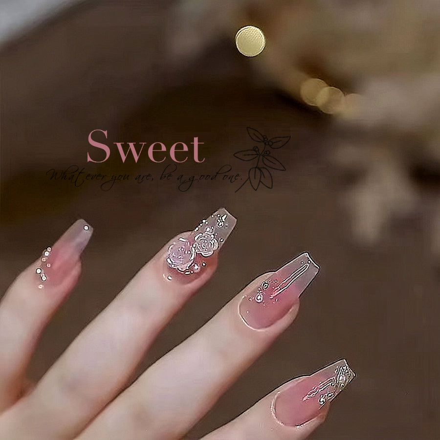 【Hand made】 10pcs|Press-on nails | Gel nails  | False nails