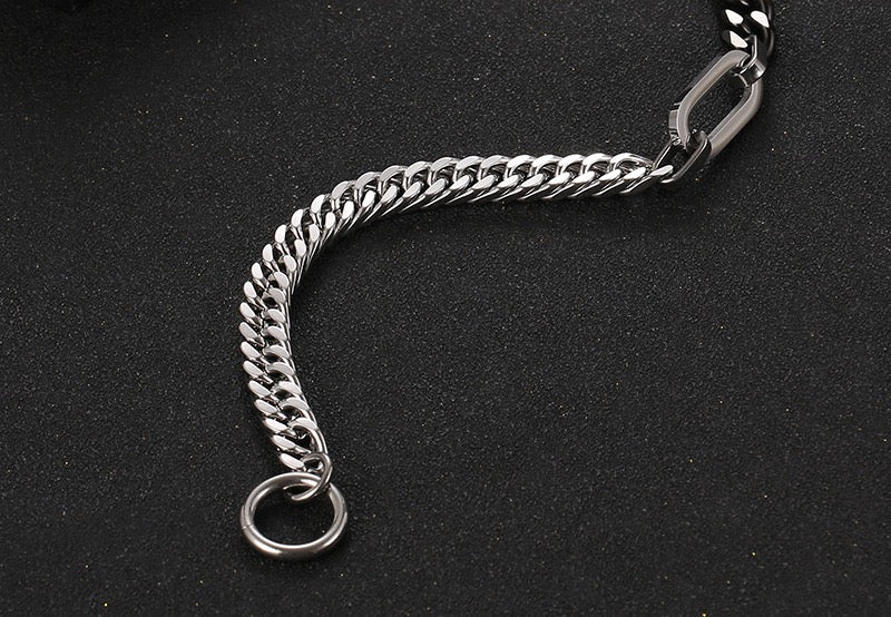 Stainless Steel OT Buckle Bracelet for Men