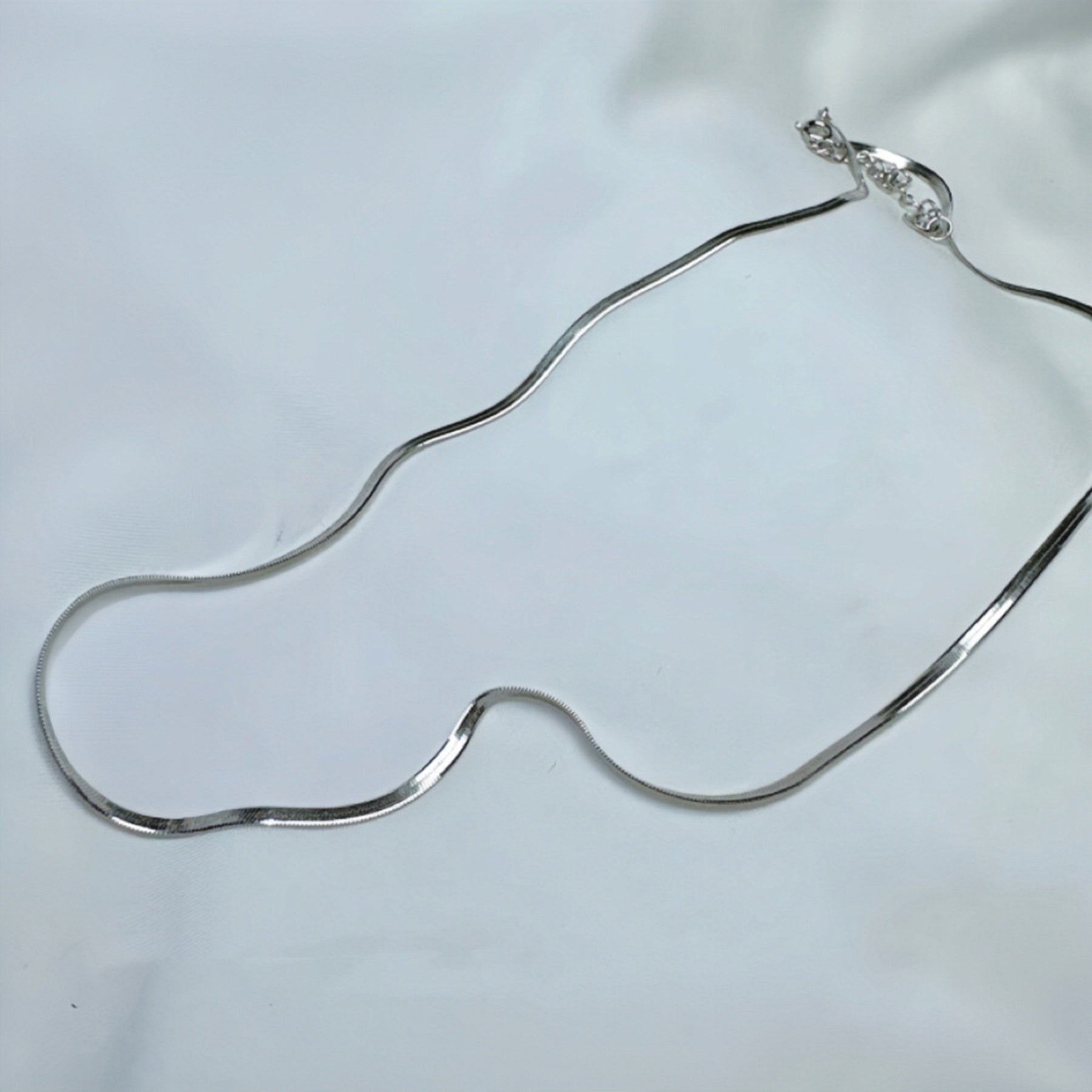 S925 Sterling Silver Snake Chain Necklace