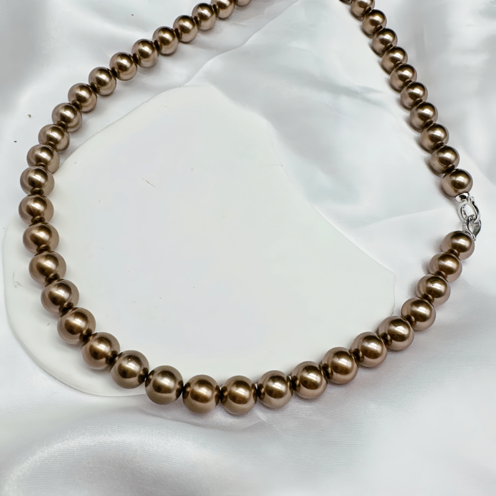 Tahitian Color Pearl Necklace with High Quality