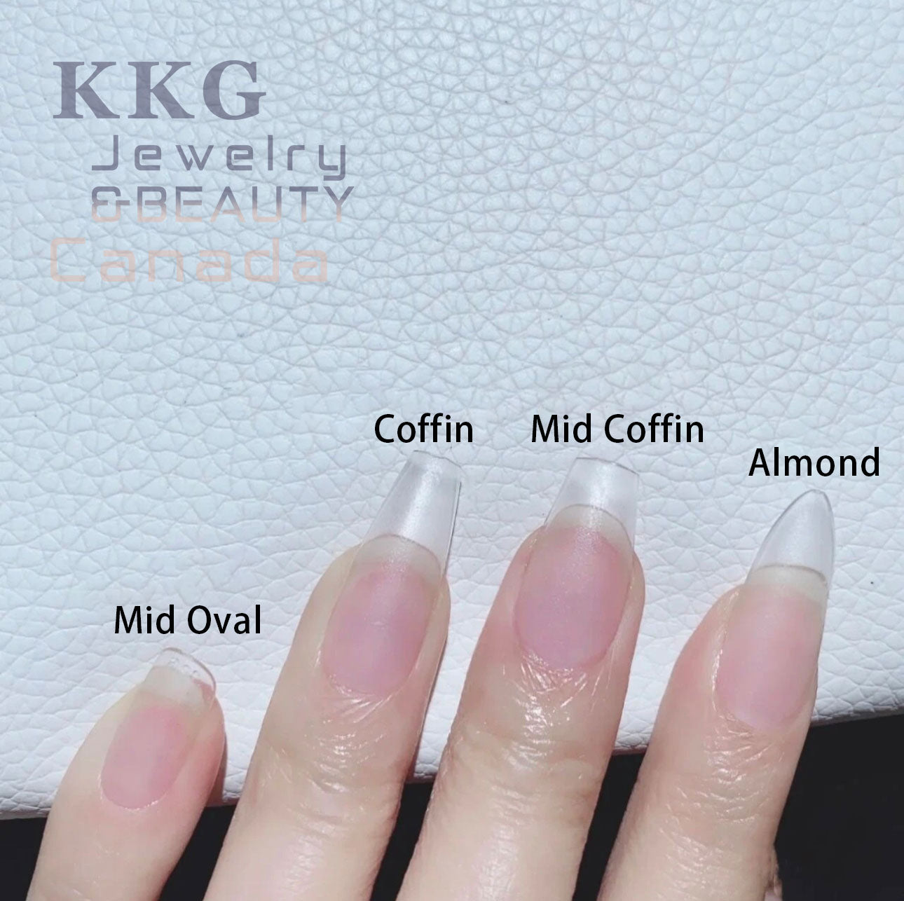 【Hand made】Exquisite Elegance in Pure Luxury Handmade False Nails