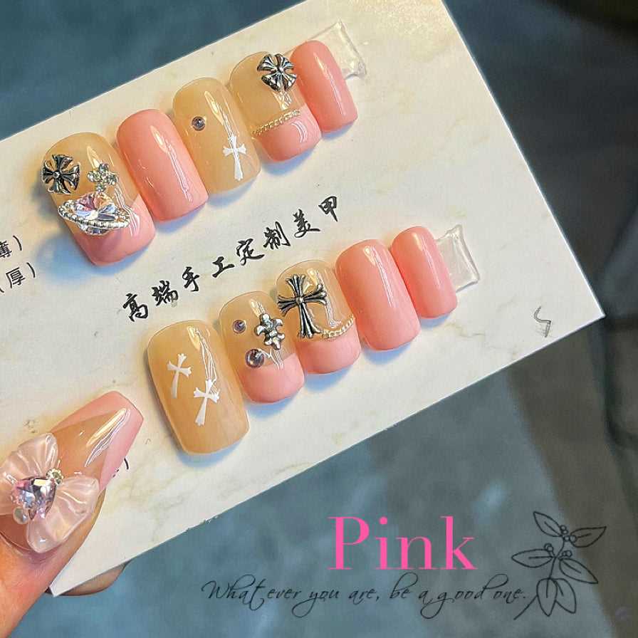 10pcs｜Hand made ｜False nails