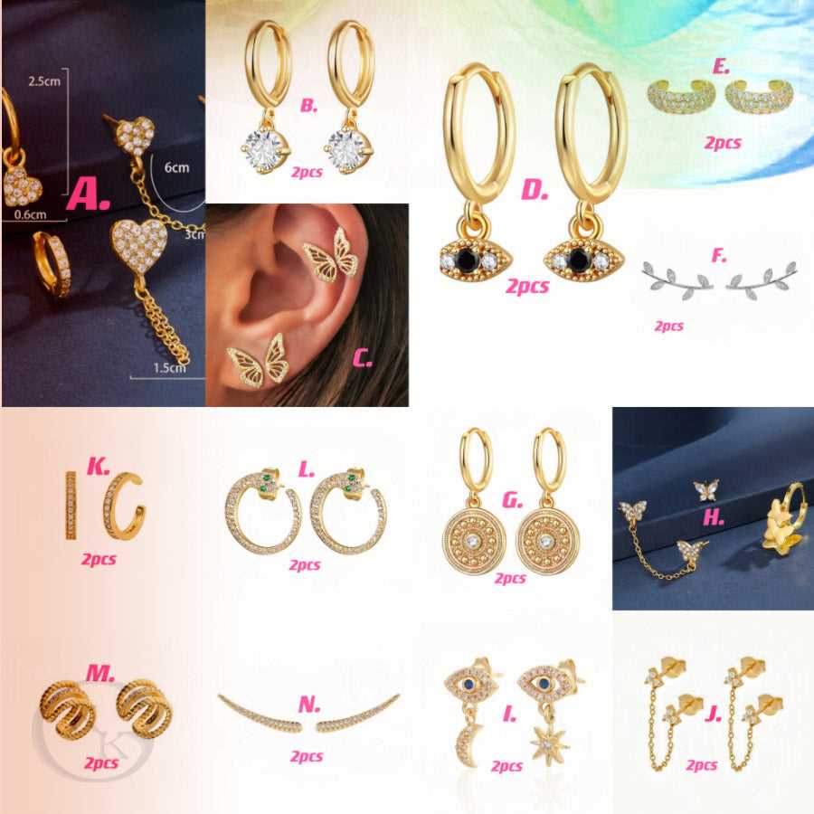 Fashion Earring Set