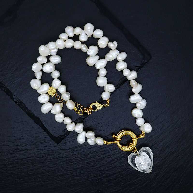 Freshwater Pearl Beaded Necklace