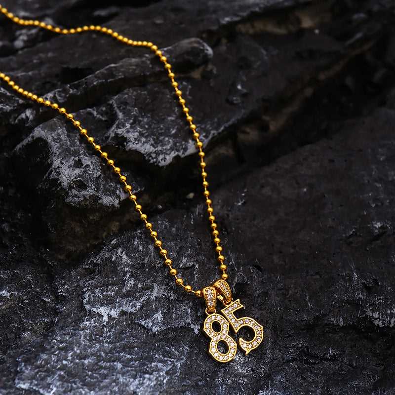 18k Real Gold Plated No 85 Necklace