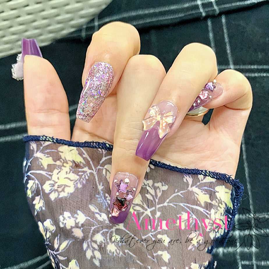 10pcs｜Hand made ｜Press-on nails | False nails