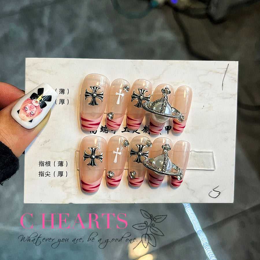 10pcs｜Hand made ｜ False nails