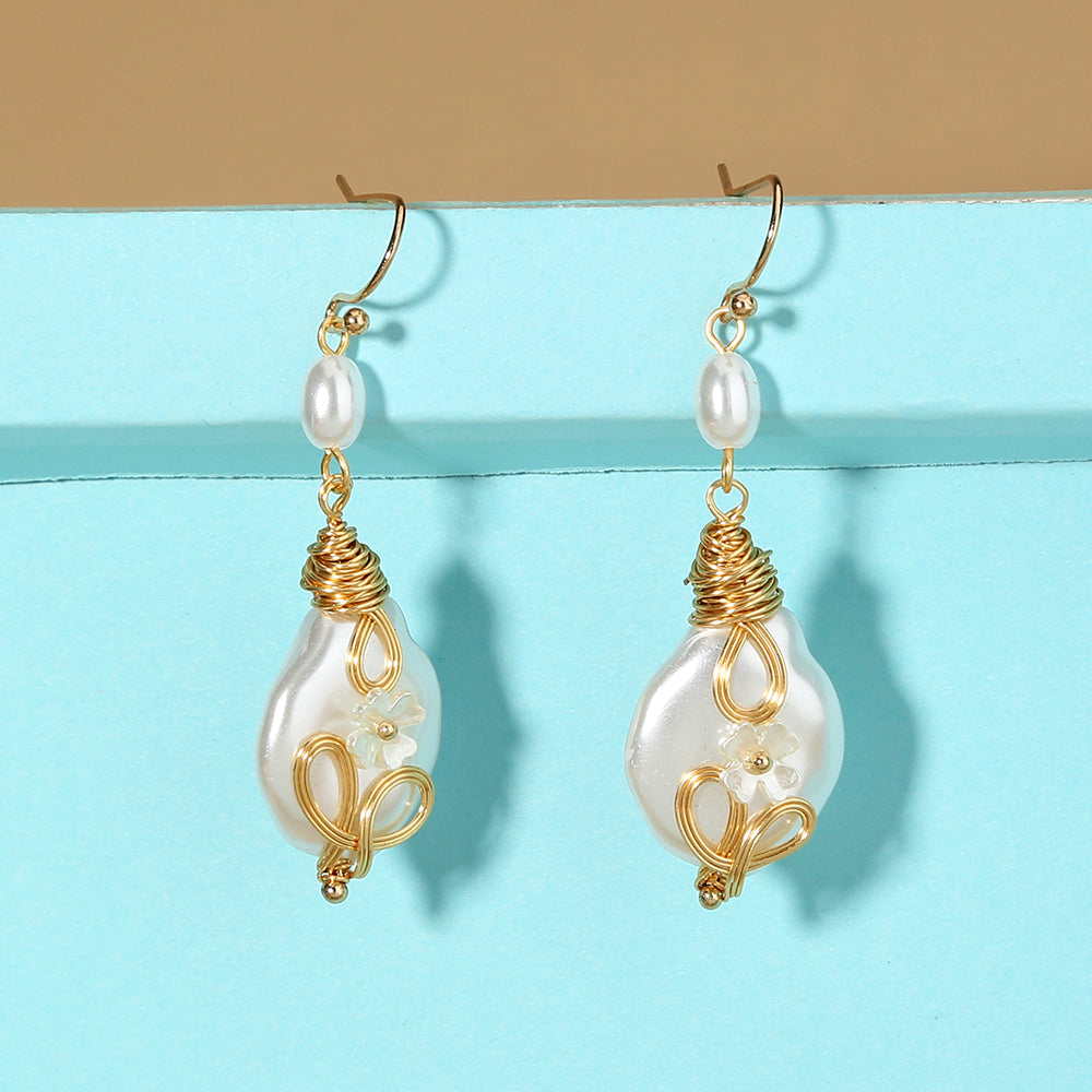 Tassels FAUX Pearl Earrings