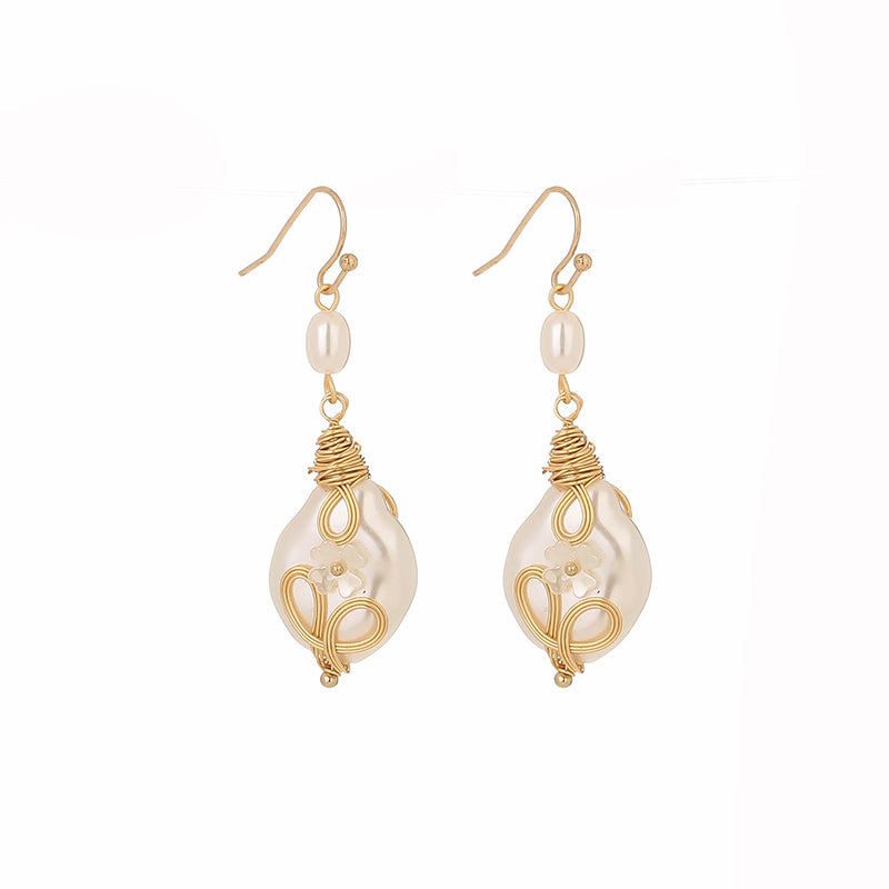 Tassels FAUX Pearl Earrings