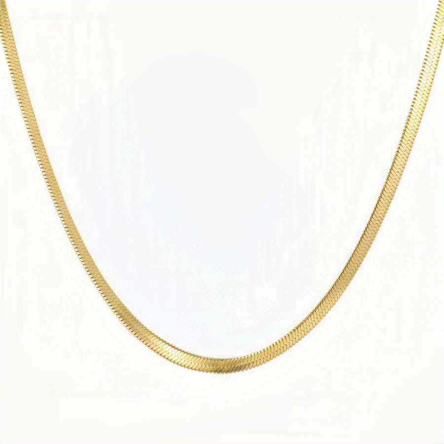 Shining Snake Chain Color-Preserving Necklace