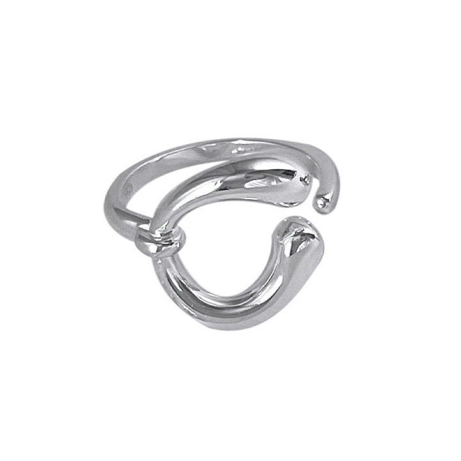 925 Silver Open-end Fashion Ring Set