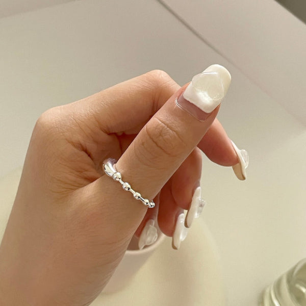 925 Silver Open-end Fashion Ring Set